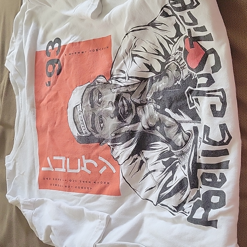 CHEMISTRY TUPAC POETIC JUSTICE T-SHIRT SIZE M
